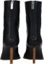 Jacquemus Leren enkellaarzen met hak Black Dames - Thumbnail 2