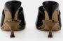 Jacquemus Sandalen Les Doubles Mules Sandals Leather Black in zwart - Thumbnail 12