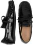 Jacquemus Zwarte platte leren schoenen - Thumbnail 2