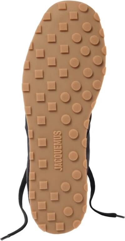 Jacquemus Zwarte Sneakers met Polyamide Zool