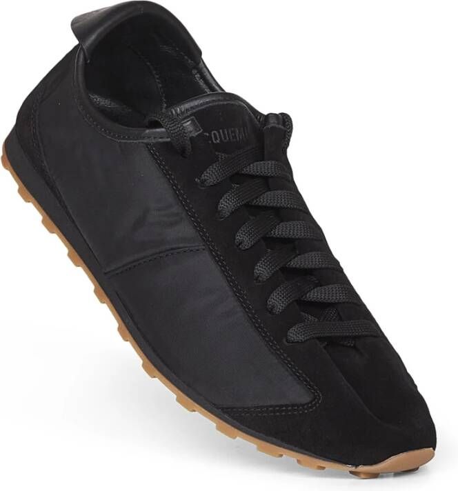 Jacquemus Zwarte Sneakers met Vetersluiting