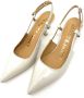 Janet & Janet Beige Lakleren Slingback Sandalen - Thumbnail 2