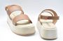 Janet & Janet Bruine leren platte schoenen - Thumbnail 2