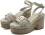 Janet & Janet Claire Damesschoenen Beige Hakken - Thumbnail 2