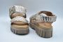 Janet & Janet Gouden Kant Sandalen - Thumbnail 2