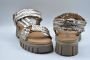 Janet & Janet Gouden Veterschoenen voor Vrouwen - Thumbnail 2