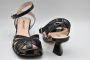 Janet & Janet Laced Shoes Zwart Dames - Thumbnail 3