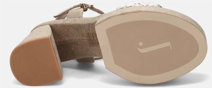 Jeannot Beige Sandalen Urban Collectie Beige Dames