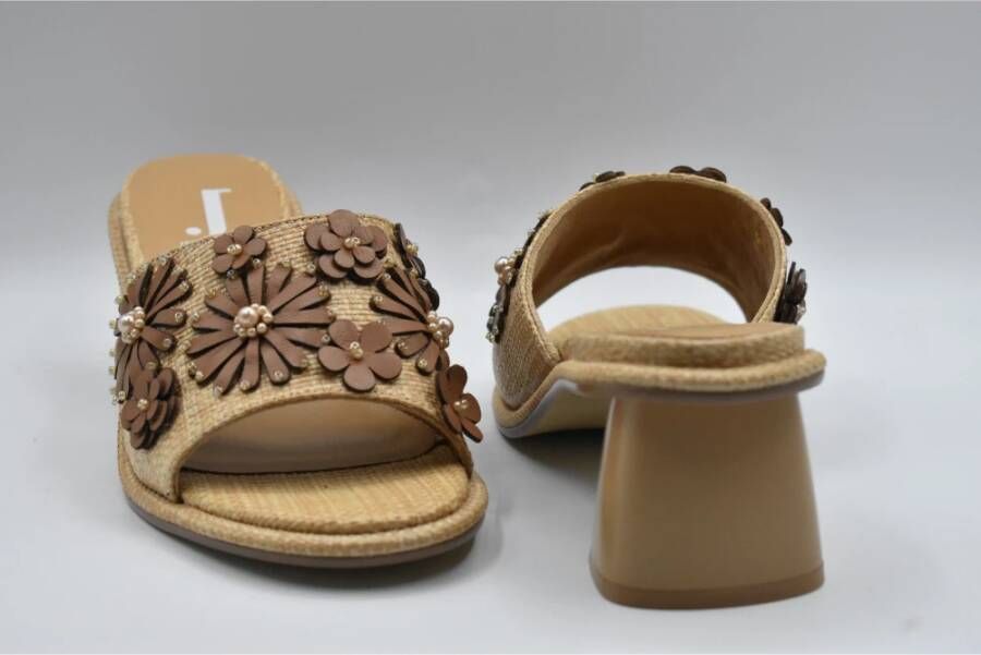 Jeannot Beige Veterschoenen voor Dames