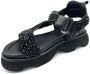 Jeannot Flat Sandals Black Dames - Thumbnail 2