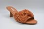 Jeannot Heeled Mules Brown Dames - Thumbnail 2
