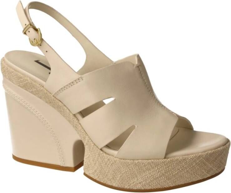 Jeannot High Heel Sandals Beige Dames