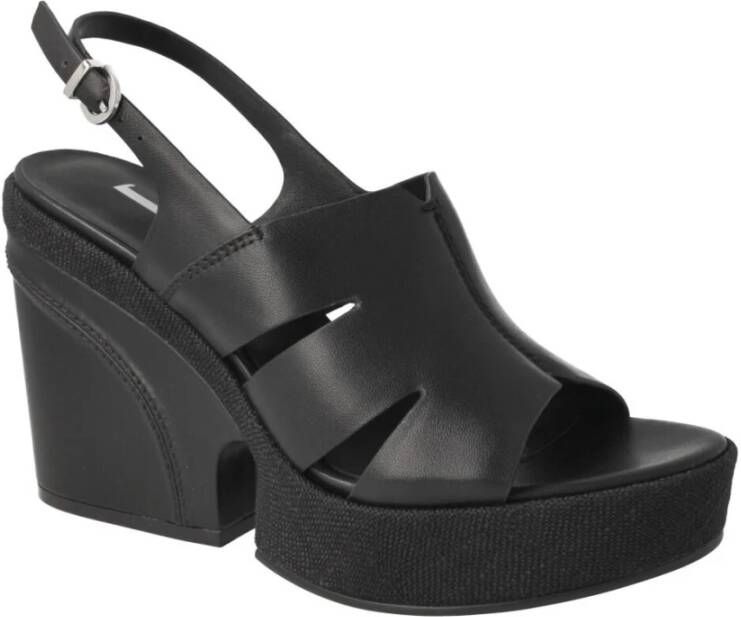 Jeannot High Heel Sandals Black Dames