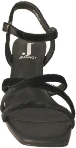 Jeannot Hoge hiel sandalen Zwart Dames