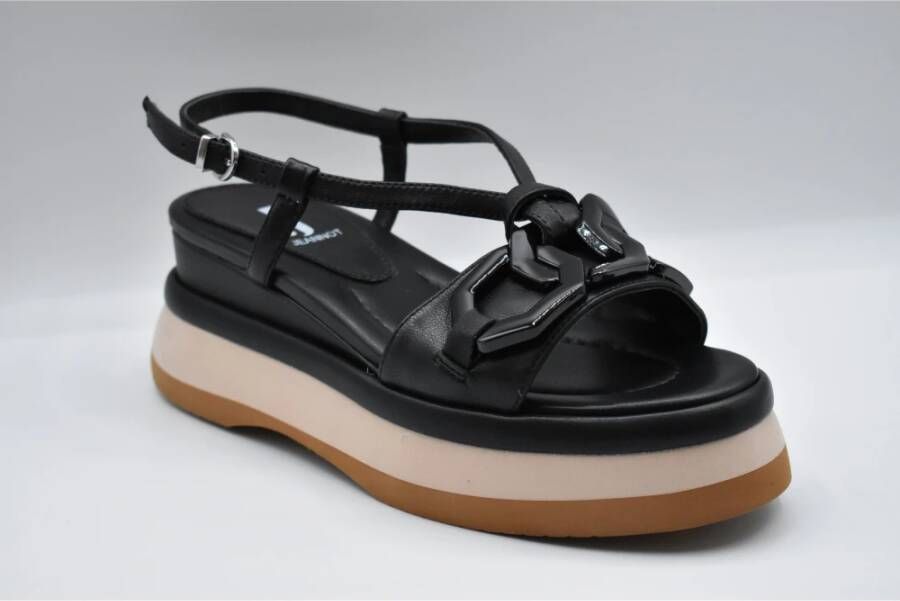 Jeannot Laced Shoes Black Dames