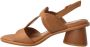 Jeannot Leren Dames Sandaal Elegante Stijl - Thumbnail 2