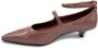 Jeannot Moka Mousse Lakleren Pumps - Thumbnail 2