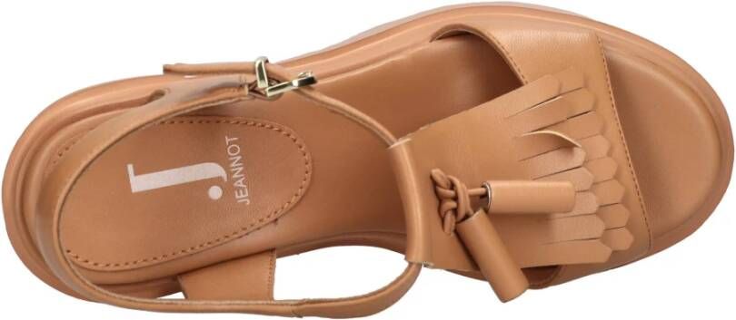 Jeannot Sandalen Bruin