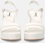 Jeannot Witte Geometrische Sandalen White Dames - Thumbnail 3