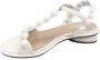 Jeannot Witte Lakleren Sandalen - Thumbnail 2