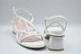 Jeannot Witte Veterschoenen voor Vrouwen - Thumbnail 2
