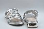 Jeannot Zilveren Veterschoenen voor Dames - Thumbnail 2