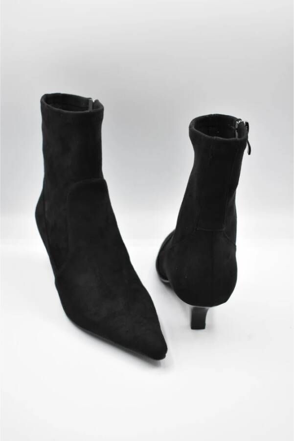 Jeannot Zwarte Veterschoenen voor Vrouwen