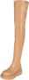 Jeffrey Campbell Beige Leren Hoge Top Laarzen Beige Dames - Thumbnail 2