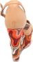 Jeffrey Campbell Beige Oranje Combo Sleehak Sandalen - Thumbnail 2