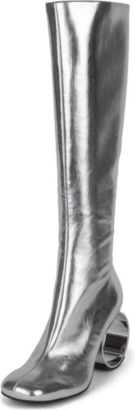 Jeffrey Campbell Boots Gray Dames
