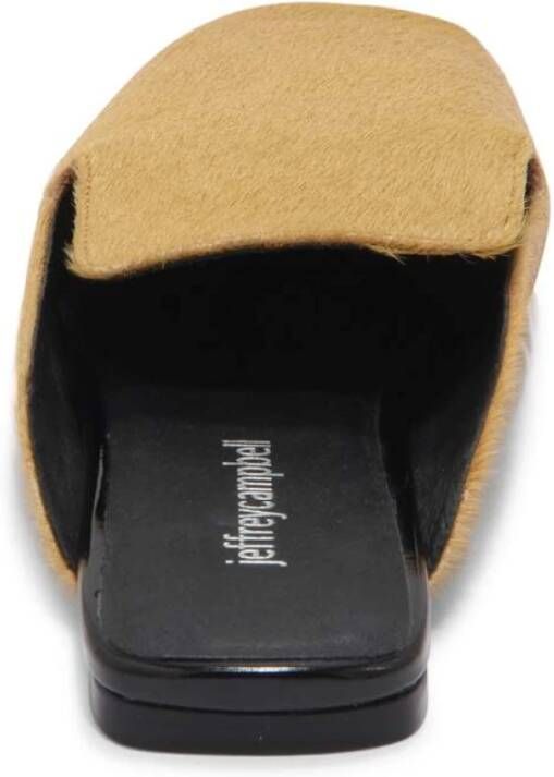 Jeffrey Campbell Elton Hair Tan Schoenen