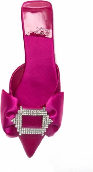 Jeffrey Campbell Fuchsia Zilver Stijlvolle Sit-Pretty Schoenen