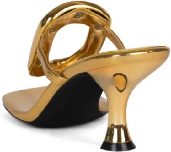Jeffrey Campbell Gouden Sandalen voor Vrouwen