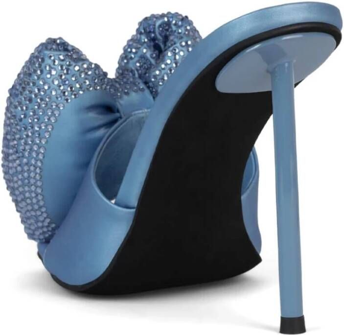 Jeffrey Campbell Jeweled Bow Sandal in Lichtblauw Blue Dames