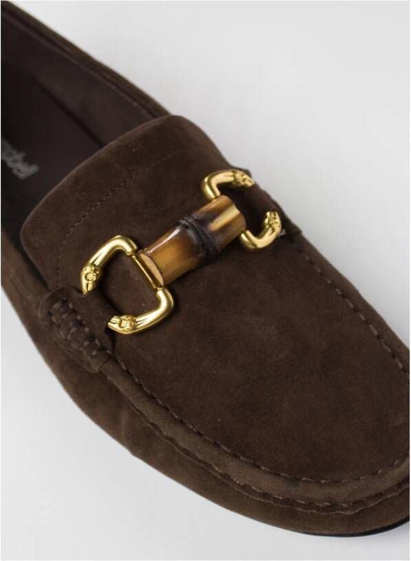 Jeffrey Campbell Leren Mocassin met Decoratieve Klem