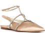 Jeffrey Campbell Platte Sandalen Natural Pristina Beige Dames - Thumbnail 2