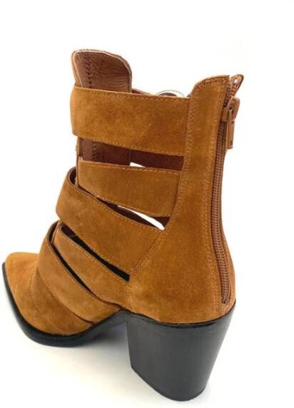 Jeffrey Campbell Stijlvolle Caceres TAN Schoenen