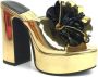 Jeffrey Campbell Tropische Goud-Zwarte Stijlvolle Schoenen - Thumbnail 2