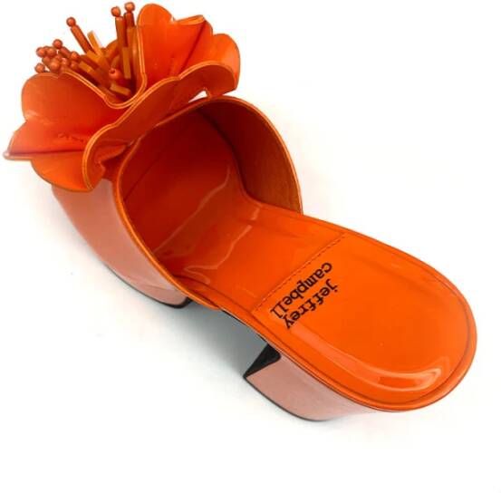 Jeffrey Campbell Tropische Oranje Stijlvolle Mode Schoenen