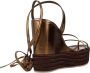 Jeffrey Campbell Gelaagde Wig Sandalen Brown Dames - Thumbnail 5