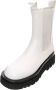 Jeffrey Campbell Witte leren lente zomer dameslaarzen White Dames - Thumbnail 2