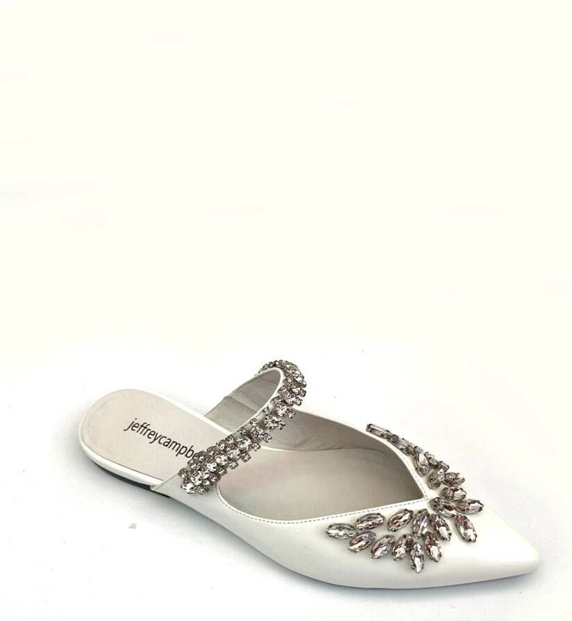 Jeffrey Campbell Witte Lori-Lo Stijlvolle Sneakers