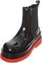 Jeffrey Campbell Zwarte leren enkellaarsjes Black Dames - Thumbnail 2