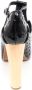 Jeffrey Campbell Zwarte Sandalen met Ster-uitsparingen en Plateauzool - Thumbnail 2