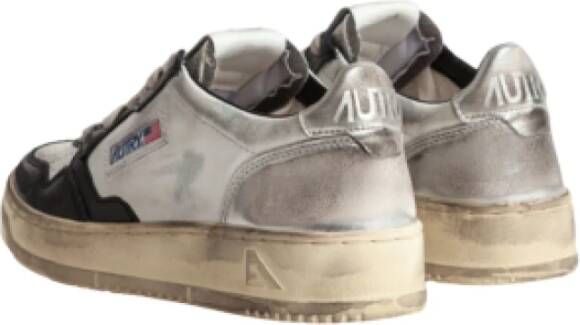 Jérôme Dreyfuss Vintage Metallic Leren Sneakers