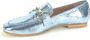 Jhay L.Blauw nacre Print College Plat Blue Dames - Thumbnail 2