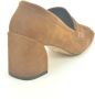 Jhay Cognac daim Moccassin DH 5cm Bruin Dames - Thumbnail 2