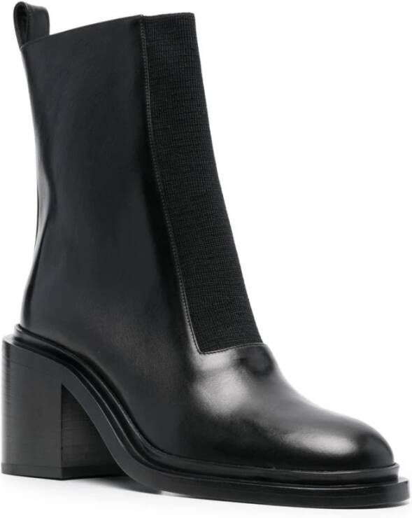Jil Sander Ankle Boots Black Dames
