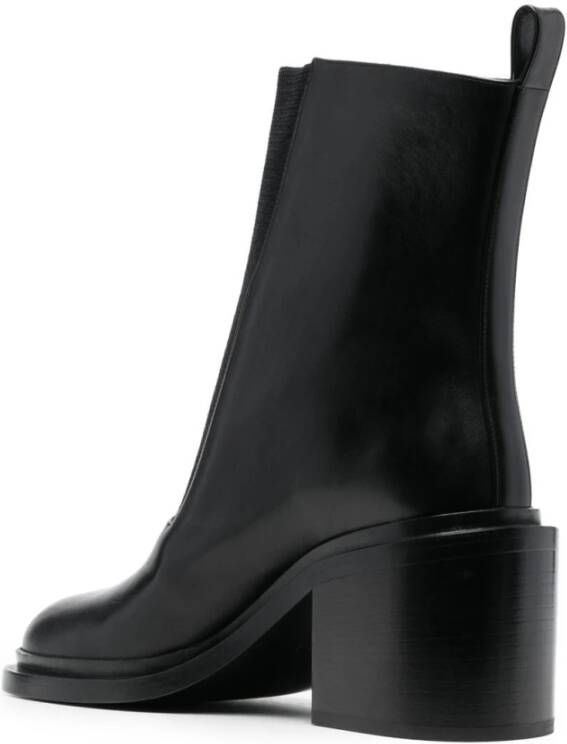 Jil Sander Ankle Boots Black Dames