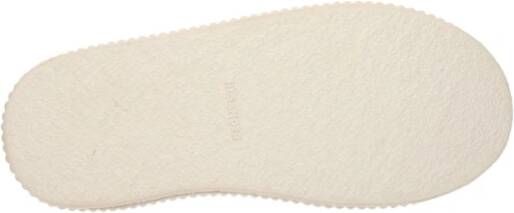 Jil Sander Beige Leren Veterschoenen met Verouderd Effect